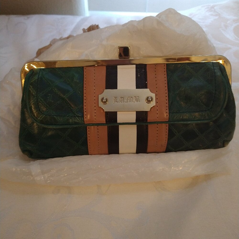 L.A.M.B by Gwen Stefani clutch purse